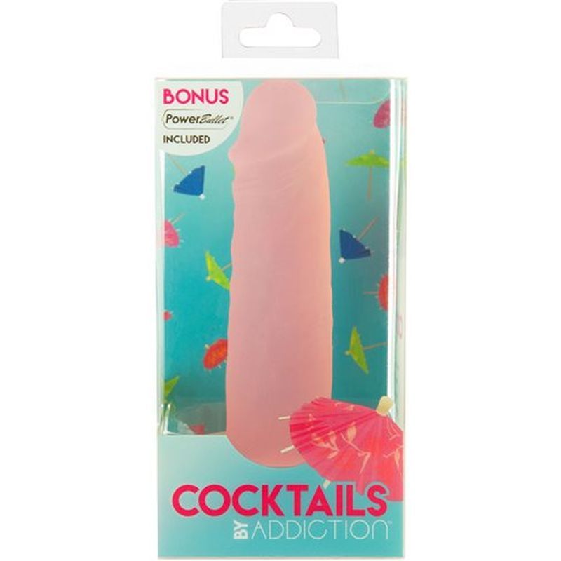 Cocktails Dildo Peach Bellini 5.5 Inch Peach > Dildos > Slim Dildos