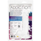 Crystal Dildo with Balls 8 Inch Clear > Dildos > Realistic Dildos