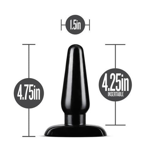 Anal Adventures Basic Anal Plug Medium > Anal Range > Butt Plugs