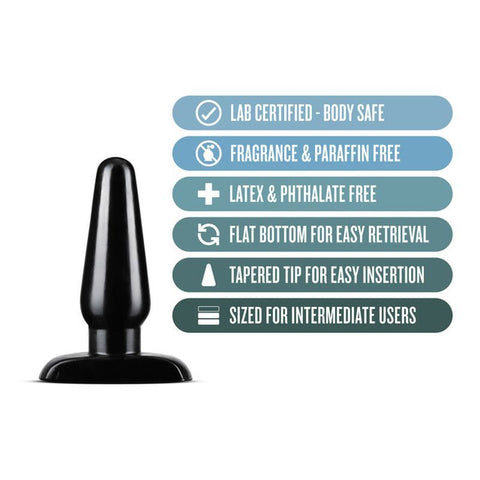 Anal Adventures Basic Anal Plug Medium > Anal Range > Butt Plugs