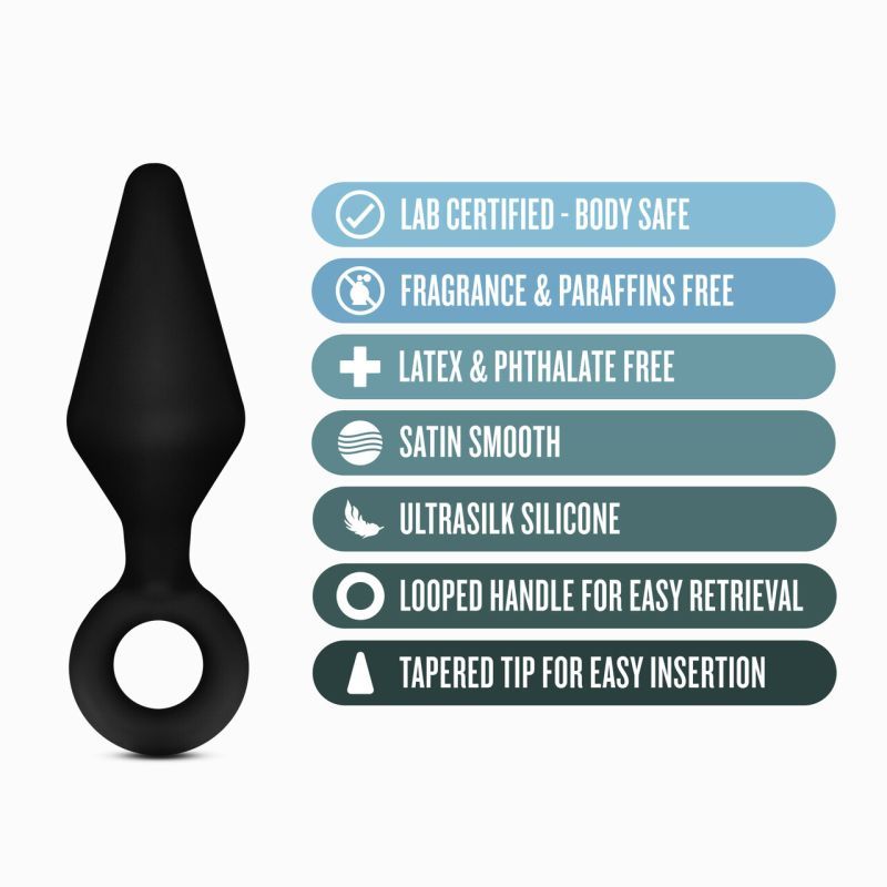 Anal Adventures Platinum Silicone Loop Plug Kit > Anal Range > Butt Plug Kits