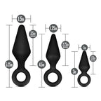 Anal Adventures Platinum Silicone Loop Anal Plug Kit > Anal Range > Butt Plug Kits