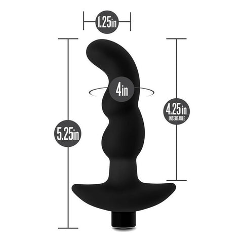 Anal Adventures Platinum Silicone Prostate Massager > Anal Range > Prostate Plugs