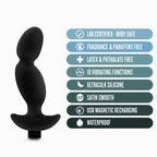 Anal Adventures Vibrating Silicone Prostate Massager > Anal Range > Prostate Plugs