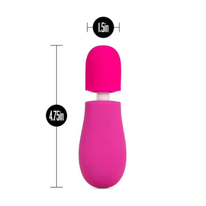 Rose Petite Massage Wand Pink 4.75 Inch Vibrator Electric Massager