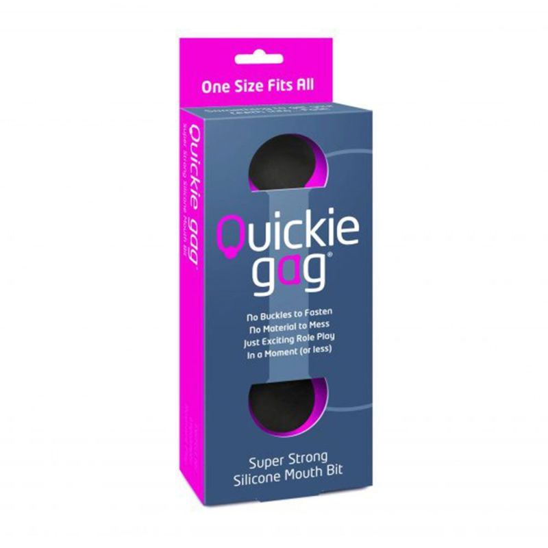 Quickie Gag Mouth Bit Silicone One Size Fits Most Mouth Bit Default Title > Bondage Gear > Gags and Bits
