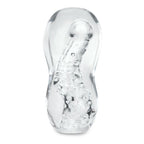 Zolo Gripz Wavy Clear – Squeezable Stroker > Sex Toys For Men > Masturbators > Manual