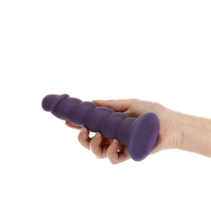 Unicorn Dildo 7 Inch Purple Fantasy Silicone Sex Toy DONGS