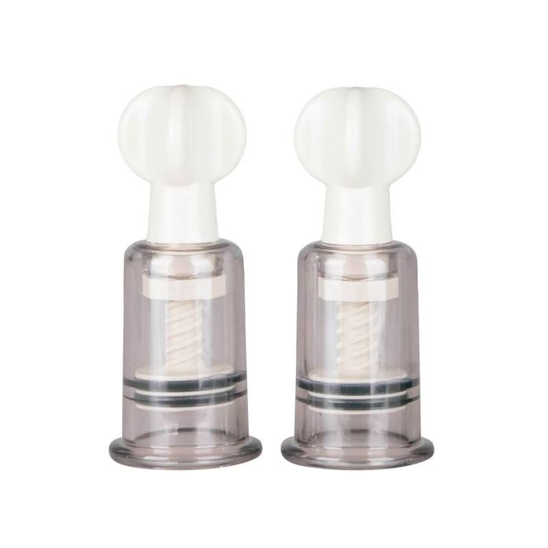 Nipple and Clit Suckers Small 2 Piece Set Clear > Sex Toys > Nipple Suckers