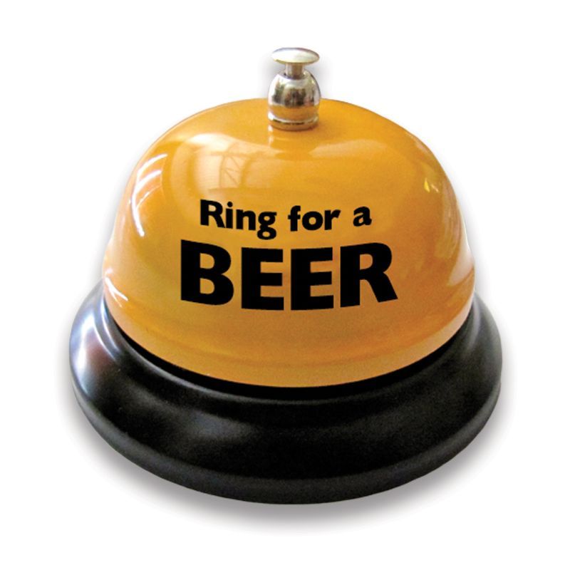 Ring for a Beer Table Bell – Durable Metal Table Bell Default Title > Novelties > Gag Gifts