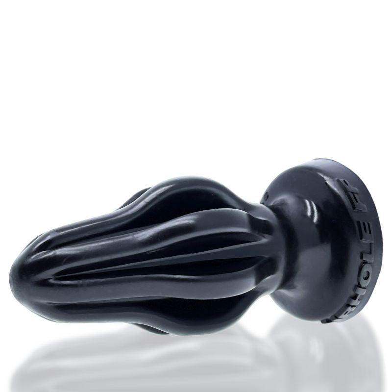 Airhole-1 Finned Buttplug Black - Unique Finned Design, 104 mm Height > Anal Range > Butt Plugs