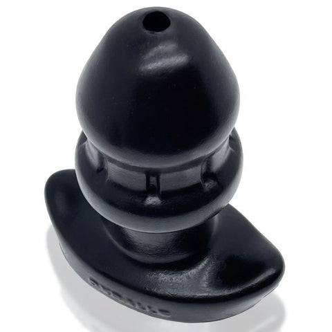 Drain O Flow Thru Buttplug in Black Butt Plugs - Hollow