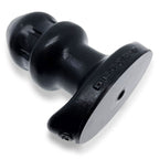 Drain O Flow Thru Buttplug in Black > Anal Range > Tunnel and Stretchers