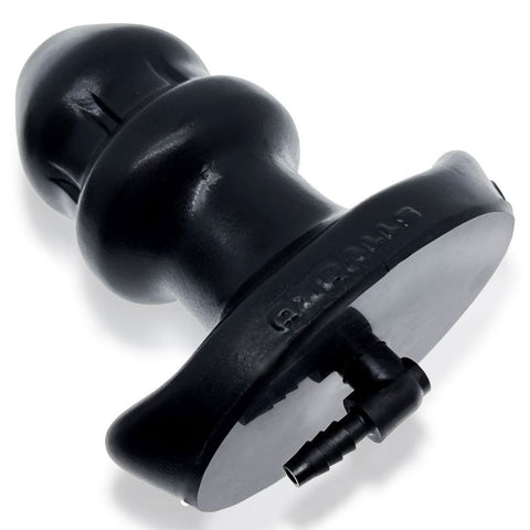 Drain O Flow Thru Buttplug in Black > Anal Range > Tunnel and Stretchers