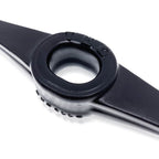 Tug Pull Down Ballstretcher Black Silicone > Sex Toys For Men > Ball Stretchers