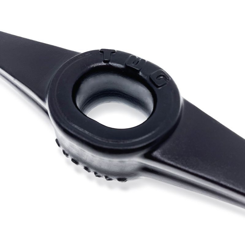 Tug Pull Down Ballstretcher Black Silicone > Sex Toys For Men > Ball Stretchers