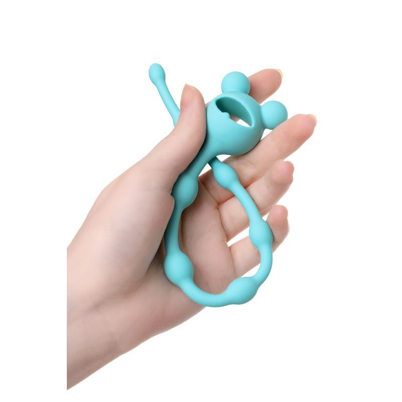 Todo Froggy Anal Chain in Teal for Beginners > Anal Range > Anal Beads