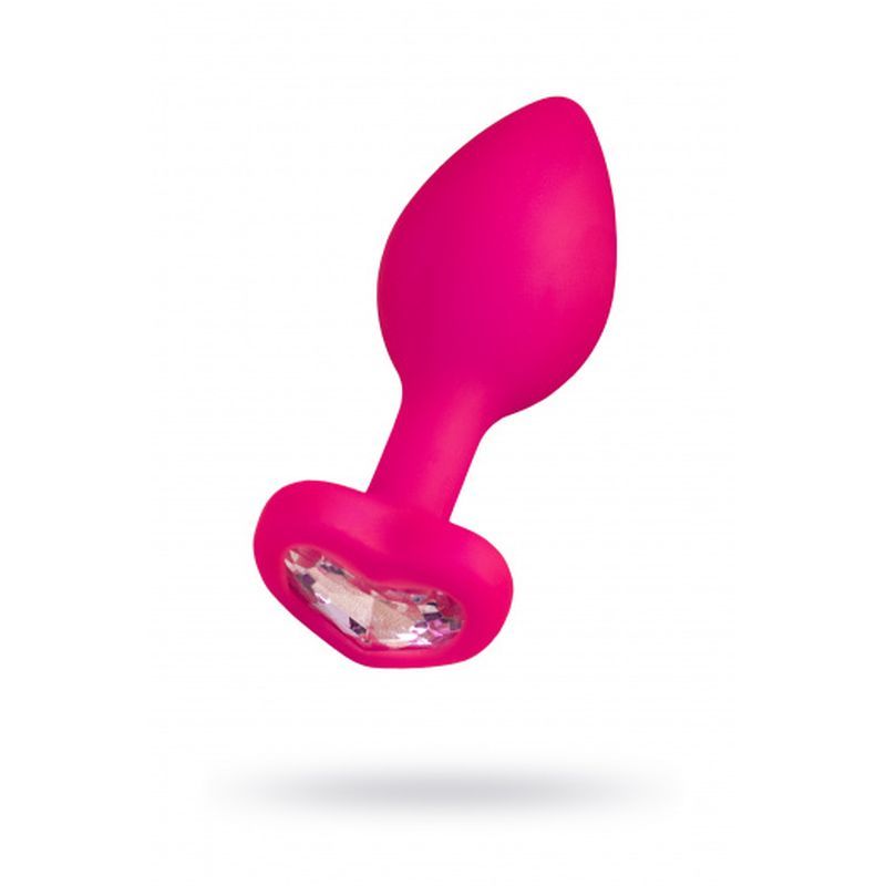 ToDo Diamond Heart (Clear) – Anal Plug 2.36 Inch Secondary image
