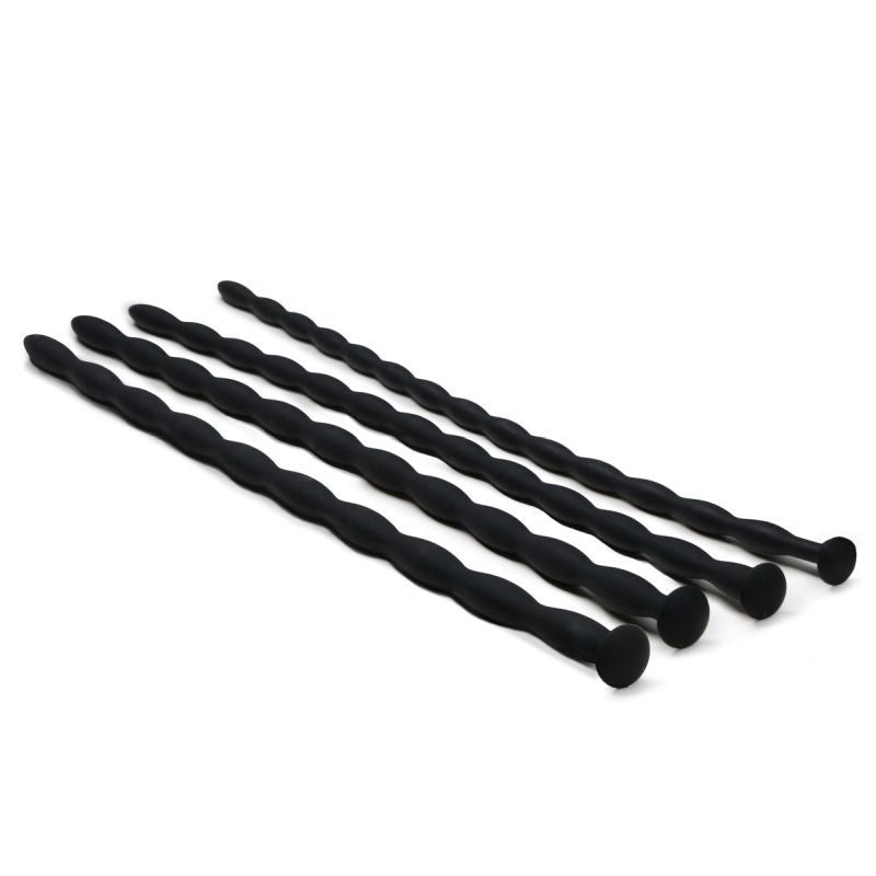 Silicone Dilator Set 30 cm Long – Progression Silicone Dilator Set Black > Sex Toys For Men > Sounding Rods Main image