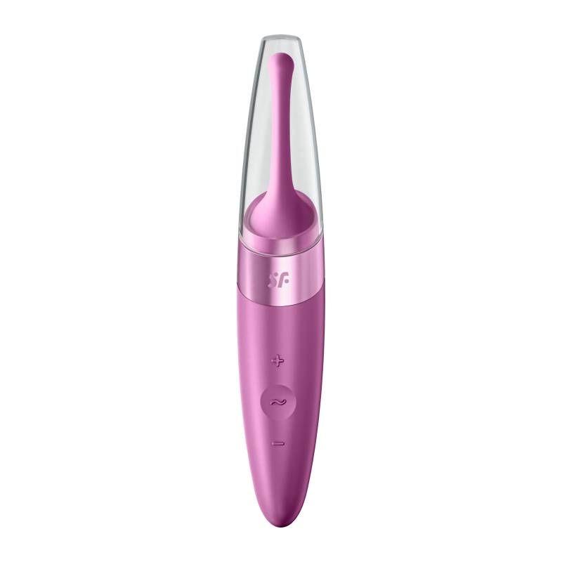 Satisfyer Twirling Delight Tip Stimulator in Berry Color STIMULATORS