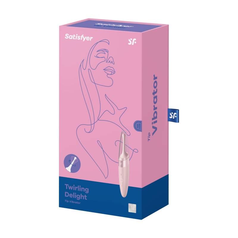 Satisfyer Twirling Delight Tip Stimulator Rose STIMULATORS