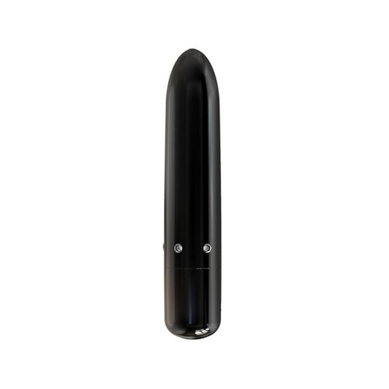 Pretty Point 4in Power Bullet Black Vibrator with 10 Functions Black > Vibrators > Mini Vibrators