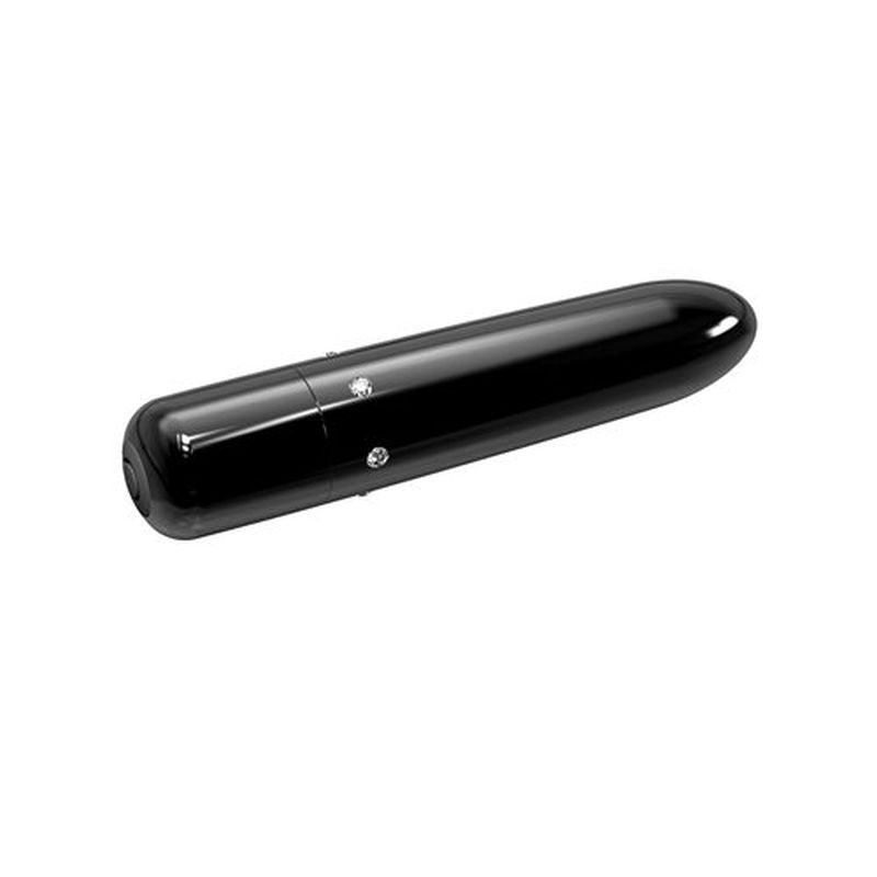 Pretty Point 4in Power Bullet Black Vibrator with 10 Functions > Vibrators > Mini Vibrators