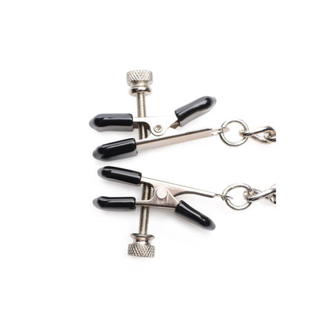 Titty Taunter Nipple Clamps with Weighted Bead > Sex Toys > Nipple Clamps