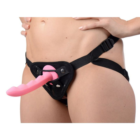 Ripples Silicone Dildo for Harness Play and Solo Adventures DONGS