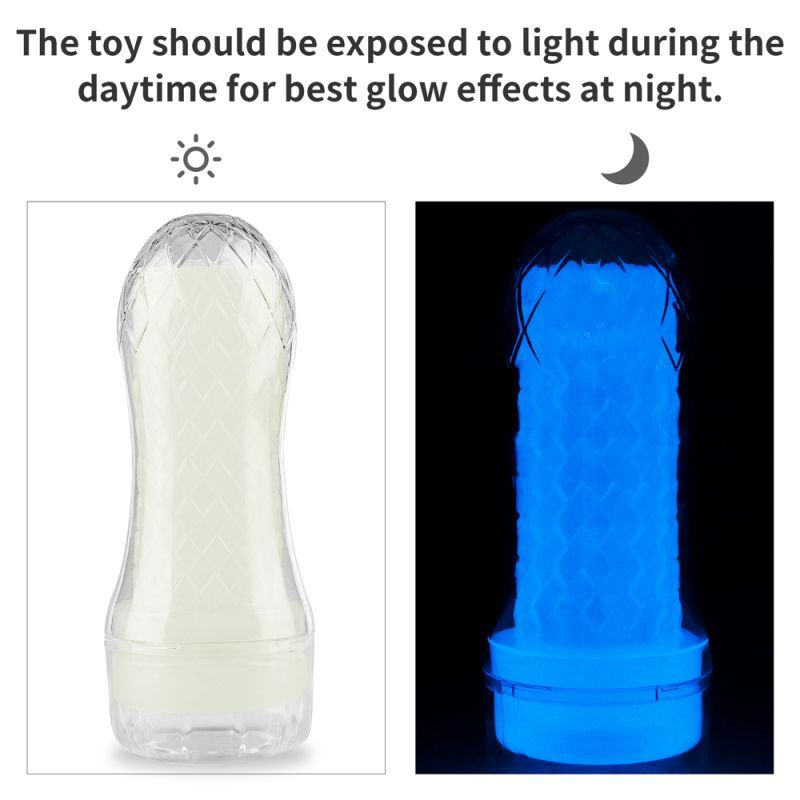 Lovetoy Glow in the Dark Lumino Play – Glow in the Dark Masturbator > Sex Toys For Men > Masturbators > Manual