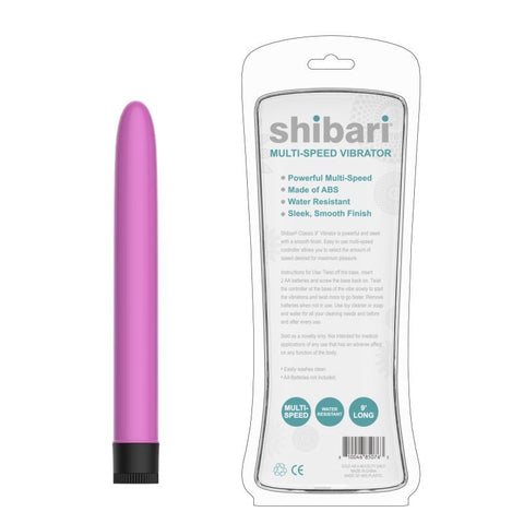 Shibari Multi Speed Vibrator 9 Inch Pink Vibrators