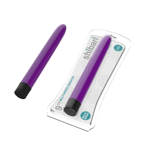 Shibari Multi Speed Vibrator 9 Inch Purple Vibrators