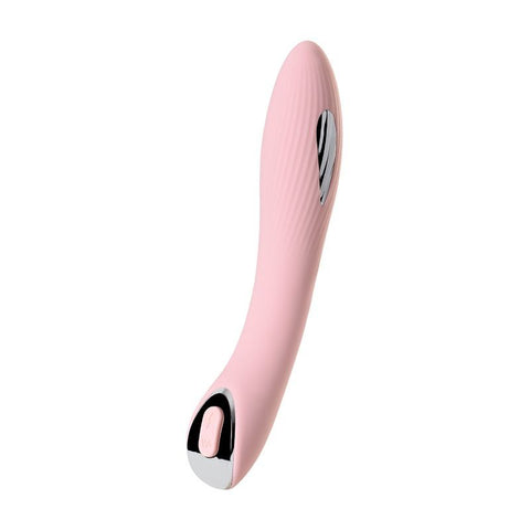 Physics Tesla Electric Stim G-Spot Vibrator (Pink) – Rechargeable Silicone Vibrator Vibrators - G Spot
