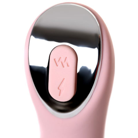 Physics Tesla Electric Stim G-Spot Vibrator (Pink) – Rechargeable Silicone Vibrator Vibrators - G Spot
