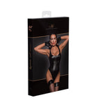 Power Wetlook Bodysuit with High Cut Leg > Clothes > Bodies and Playsuits