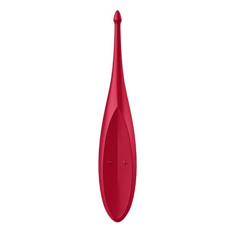 Satisfyer Twirling Fun Tip Stimulator in Poppy Red STIMULATORS