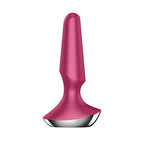 Satisfyer Plug-ilicious 2 Berry Pleasure Plug Red > Anal Range > Vibrating Butt Plugs