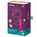 Satisfyer Plug-ilicious 2 Berry Pleasure Plug > Anal Range > Vibrating Butt Plugs