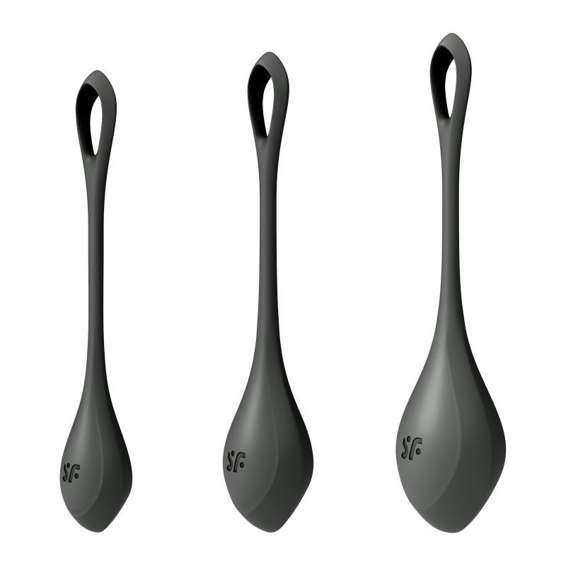 Satisfyer Yoni Power Balls 2 – Silicone Pelvic Floor Training Balls 3 Pc Set > Sex Toys For Ladies > Kegel Exercise