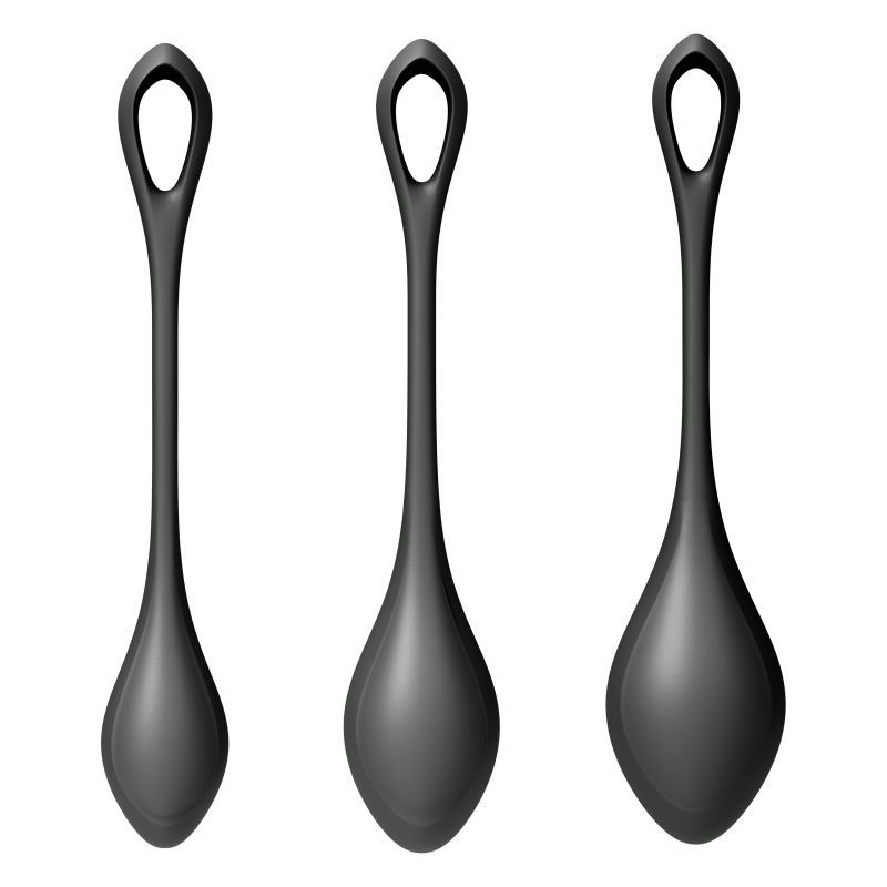 Satisfyer Yoni Power Balls 2 – Silicone Pelvic Floor Training Balls 3 Pc Set > Sex Toys For Ladies > Kegel Exercise