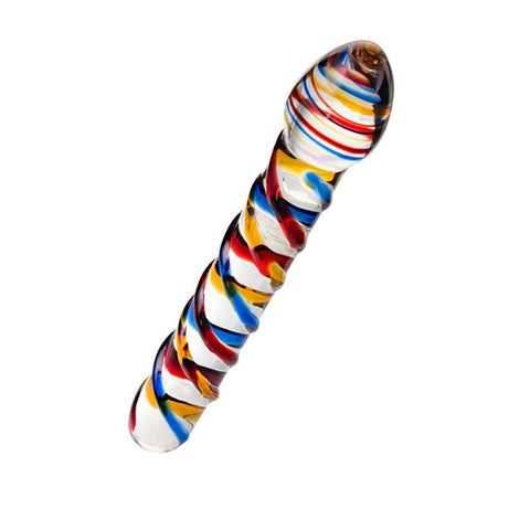 Sexus Glass Dildo Tropicana 19.5 Centimeters DONGS Glass