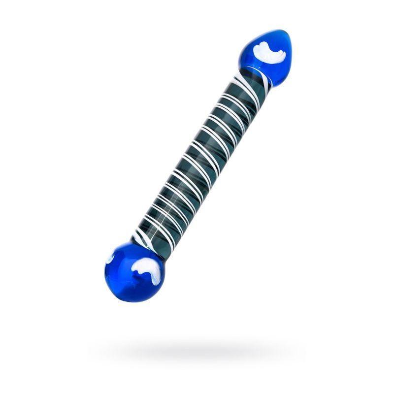Sexus Glass Dildo Duo Blue 20cm Body Safe Blue > Glass > Dildos