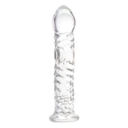 Sexus Glass Dildo Clear 16 Centimeters Body Safe Clear > Glass > Dildos