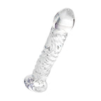 Sexus Glass Dildo Clear 16 Centimeters Body Safe > Glass > Dildos