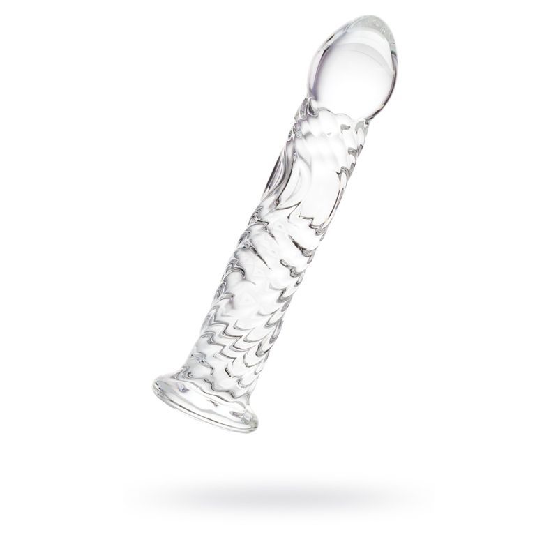 Sexus Glass Dildo Clear 16 Centimeters Body Safe > Glass > Dildos