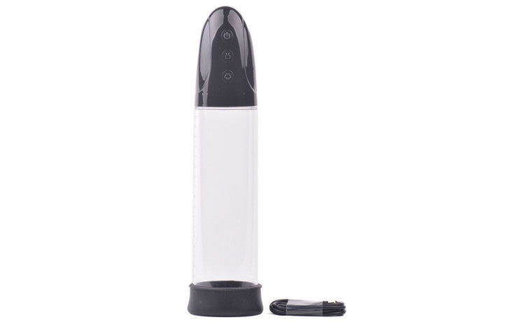 Premium Rechargeable Suction Penis Pump With Sleeve And Donut PUMPS Male Electric