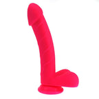 Realistic Pink Dildo with Balls 19cm Insertable Length Default Title > Dildos > Realistic Dildos