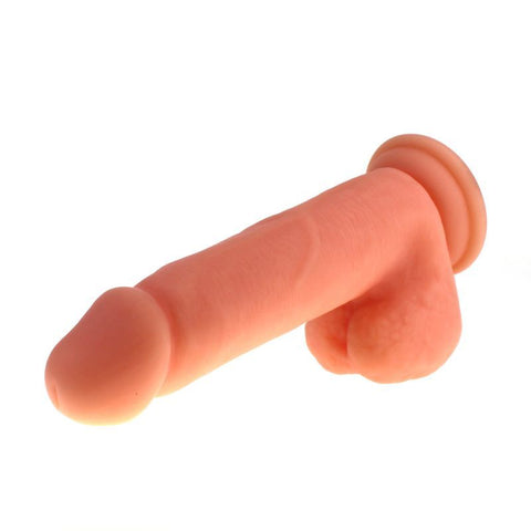 Thick Realistic Cock with Balls Flesh Silicone Dildo Dongs Realistic