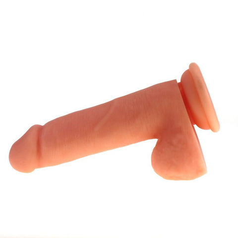 Thick Realistic Cock with Balls Flesh Silicone Dildo Dongs Realistic