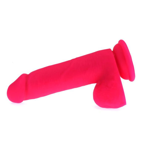 Thick Realistic Cock with Balls Pink Dildo for Authentic Pleasure Dongs Realistic